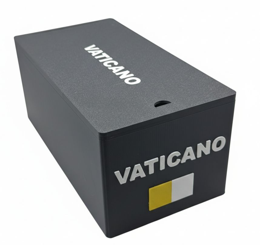 Caja para almacenamiento de 2 euro Vaticano