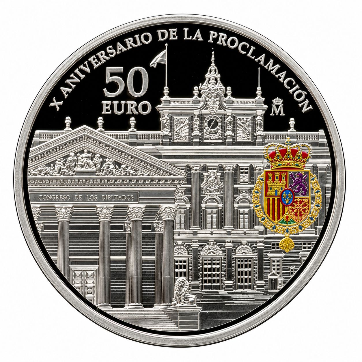 Proof 50 euro España 2024 - Proclamacion Proof 50 euro España 2024 - Proclamacion