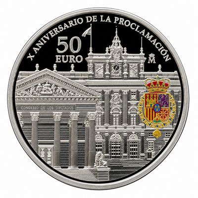 Proof 50 euro España 2024 - Proclamacion