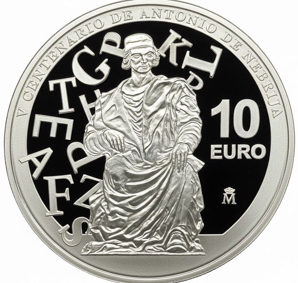 Proof 10 euro España 2022 - Antonio de Nebrija