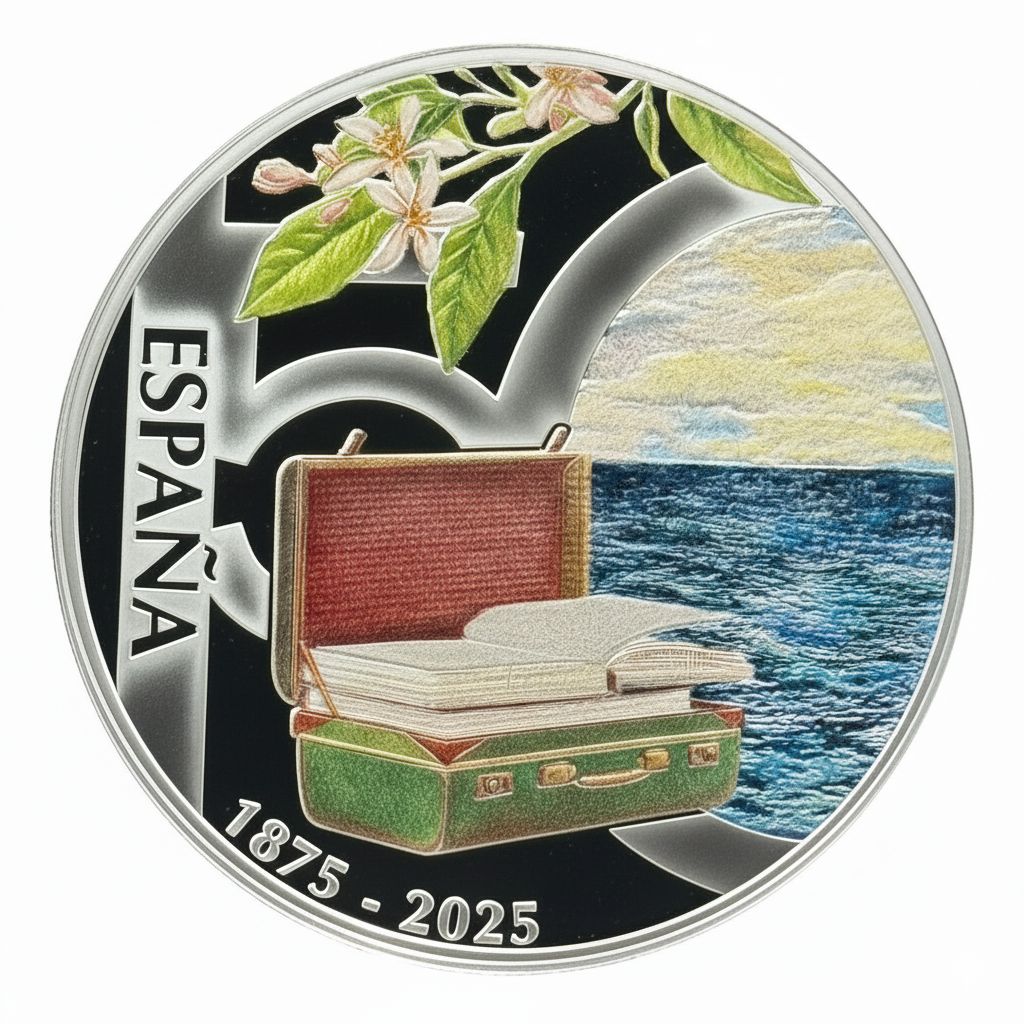Proof 10 euro España 2025 - Antonio Machado