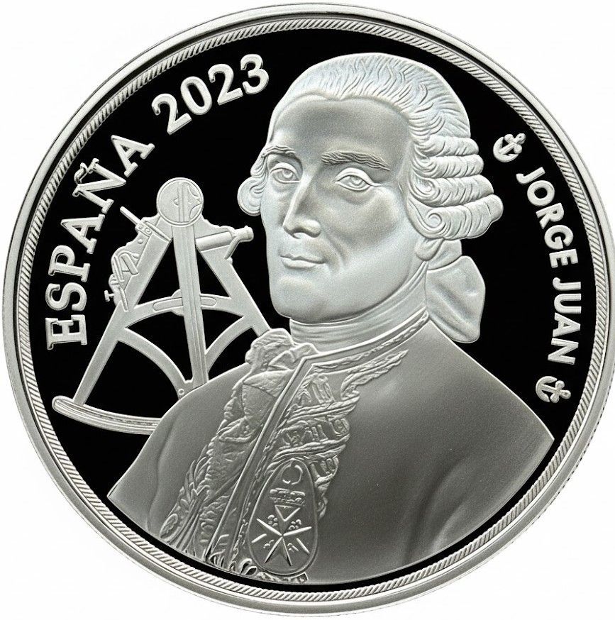 Proof 10 euro España 2023 - Jorge Juan