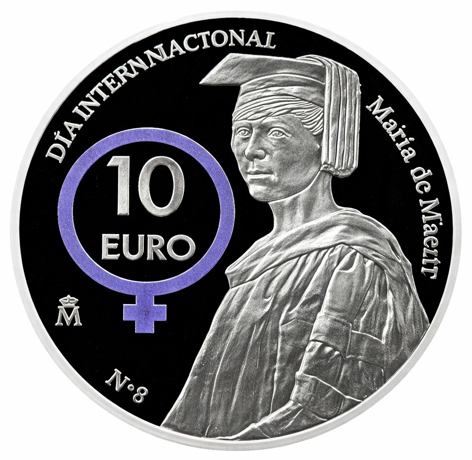 Proof 10 euro España 2023 - Maria de Maeztu