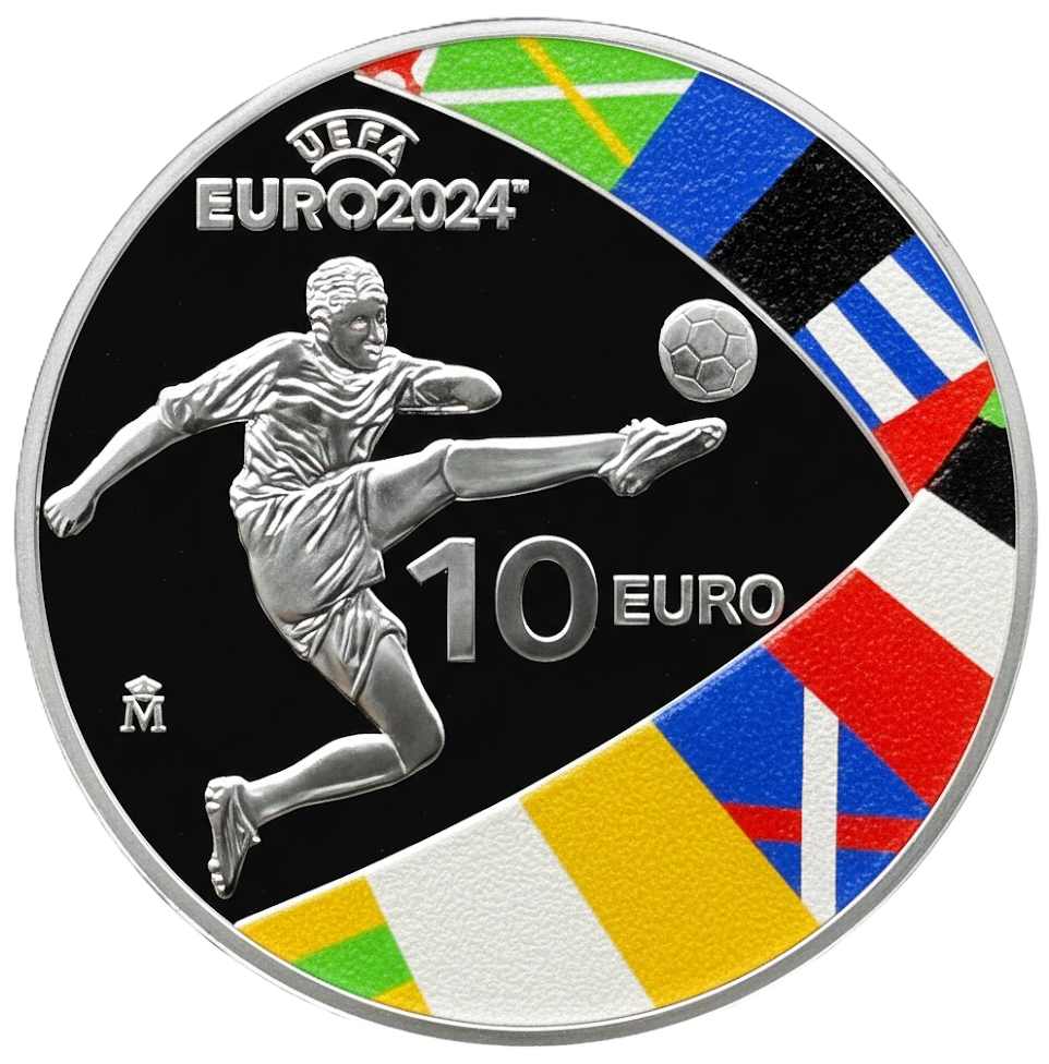 Proof 10 euro España 2024 - UEFA Euro 2024