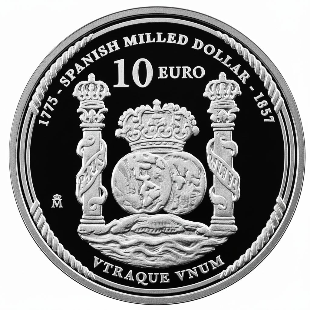 Proof 10 euro España 2025 - Primer Dolar americano Proof 10 euro España 2025 - Primer Dolar americano