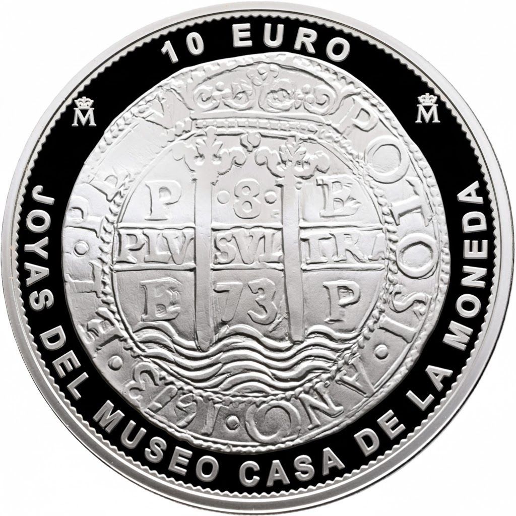 Proof 10 euro España 2025 - 1673 Carlos II Potosí Proof 10 euro España 2025 - 1673 Carlos II Potosí