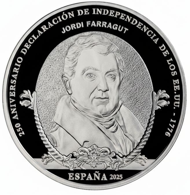 Proof 10 euro España 2025 - Jordi Farragut