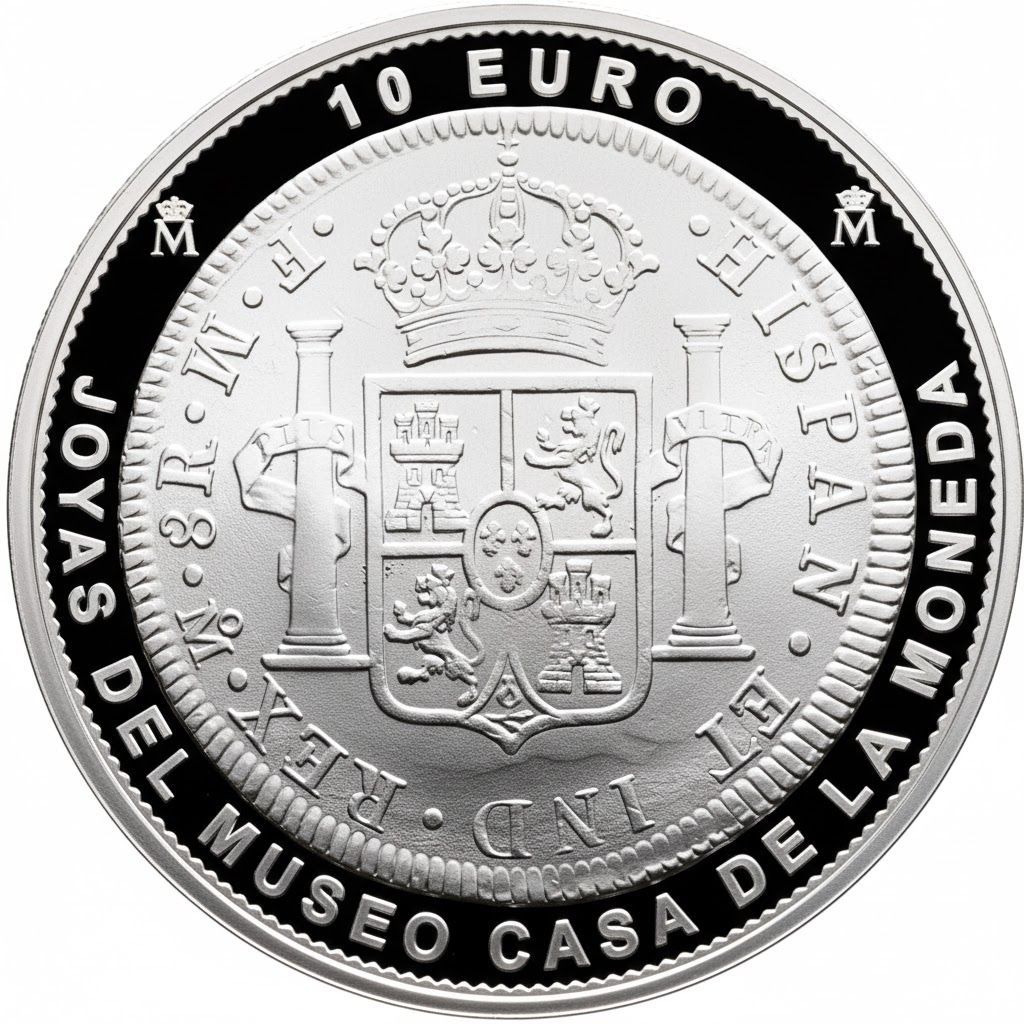 Proof 10 euro España 2025 - 1772 Carlos III México Proof 10 euro España 2025 - 1772 Carlos III México