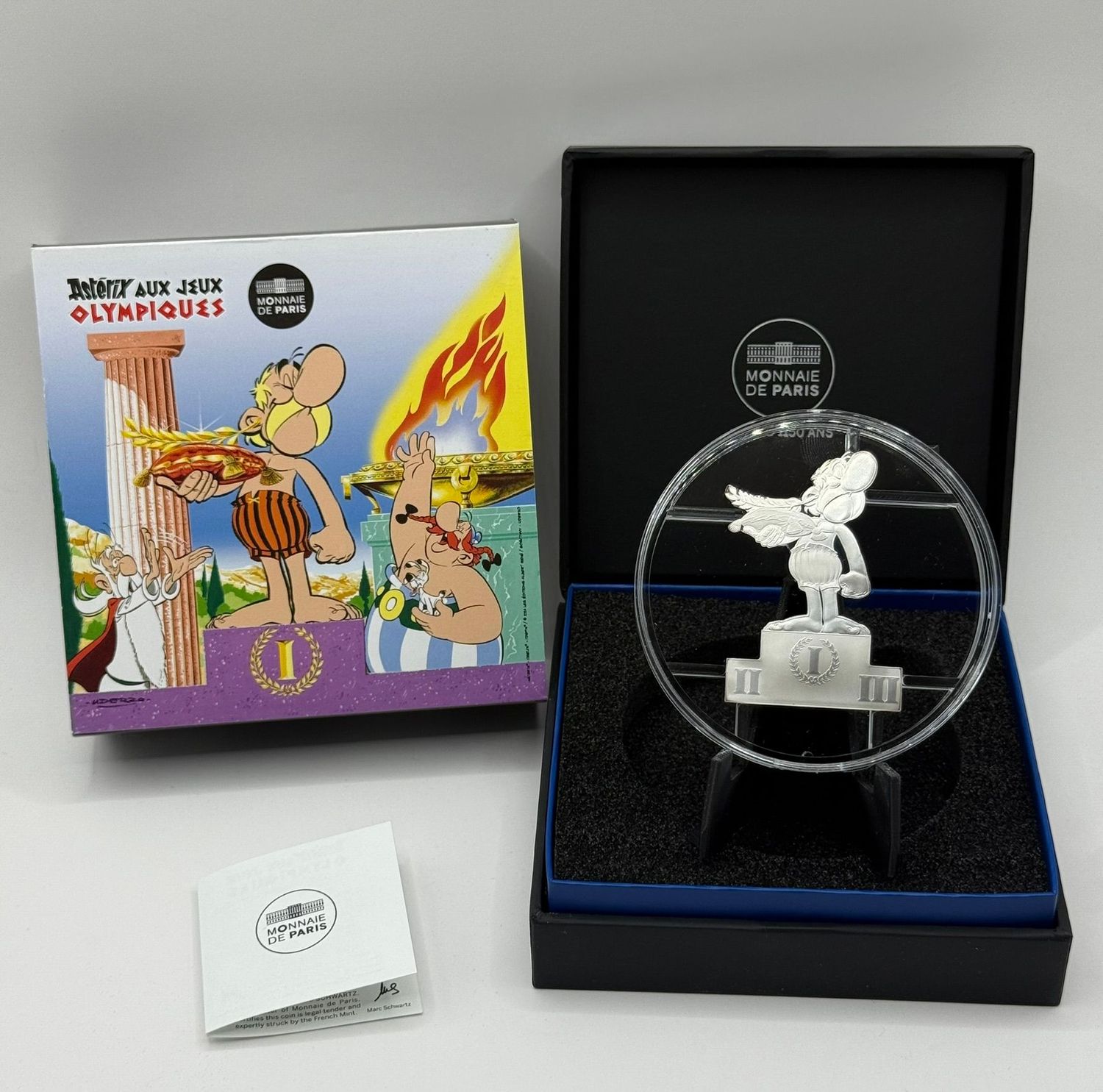 Proof 10 euro Francia 2024 - Asterix Podium