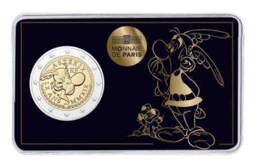 Coincard 2 euro Francia 2019 - Asterix y Idefix