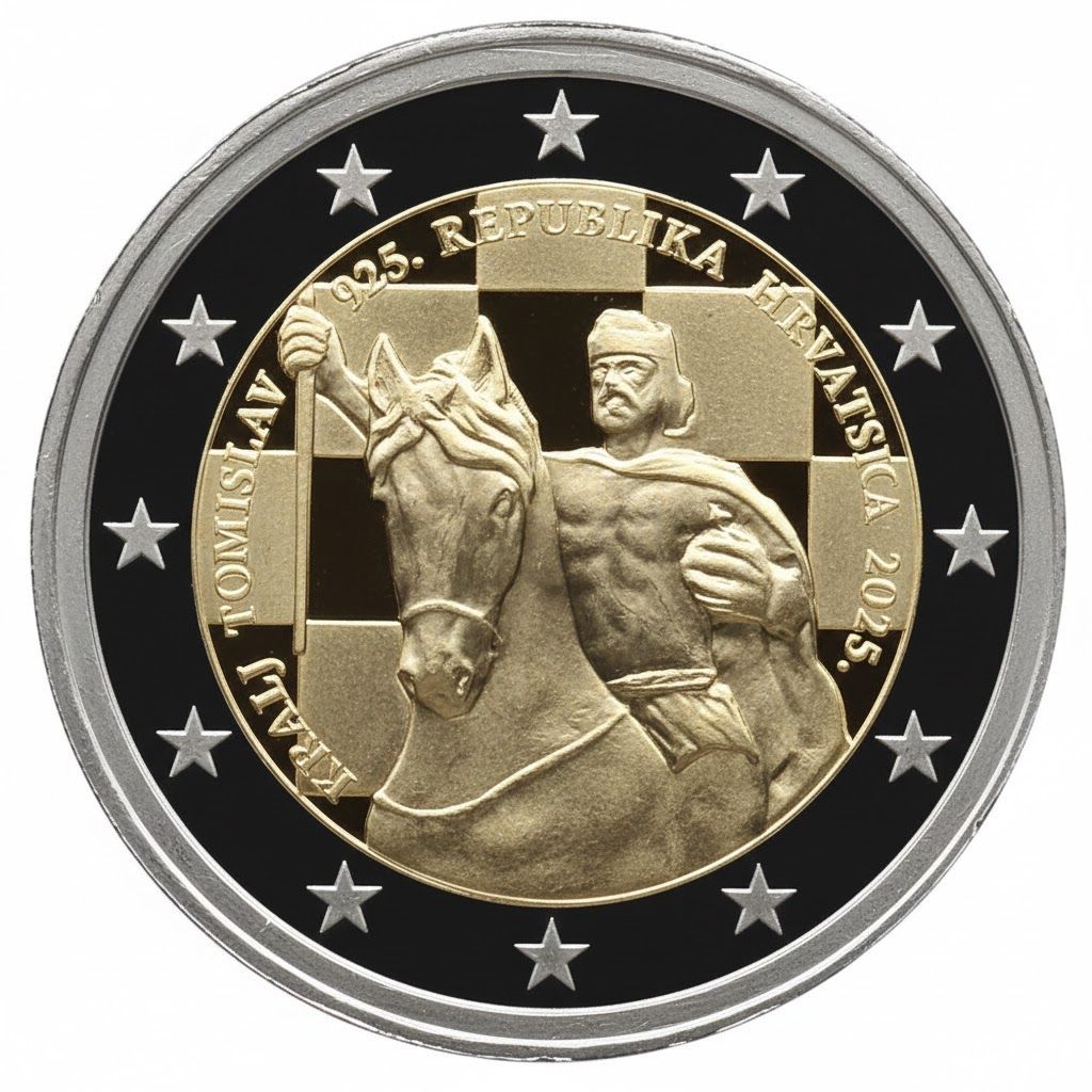 Proof 2 euro Croacia 2025 - Tomislav