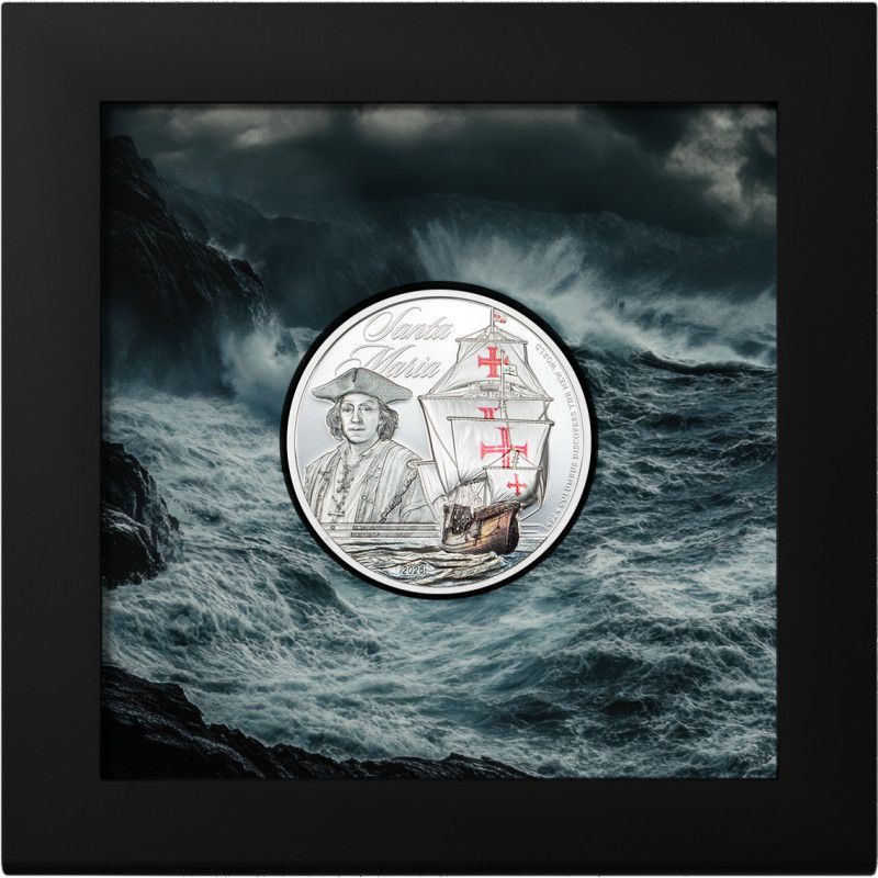 1 onza Islas Cook 2026 - Legends of the Seas (1º de la coleccion)