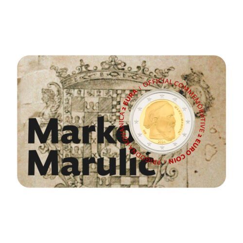 Coincard 2 euro Croacia 2024 - Marko Marulic