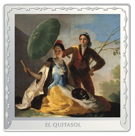 Proof 10 euro España 2021 - Quitasol