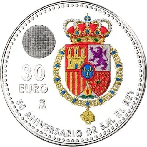 UNC 30 euro España 2018 - 50 Aniversario de S.M. el Rey Felipe VI