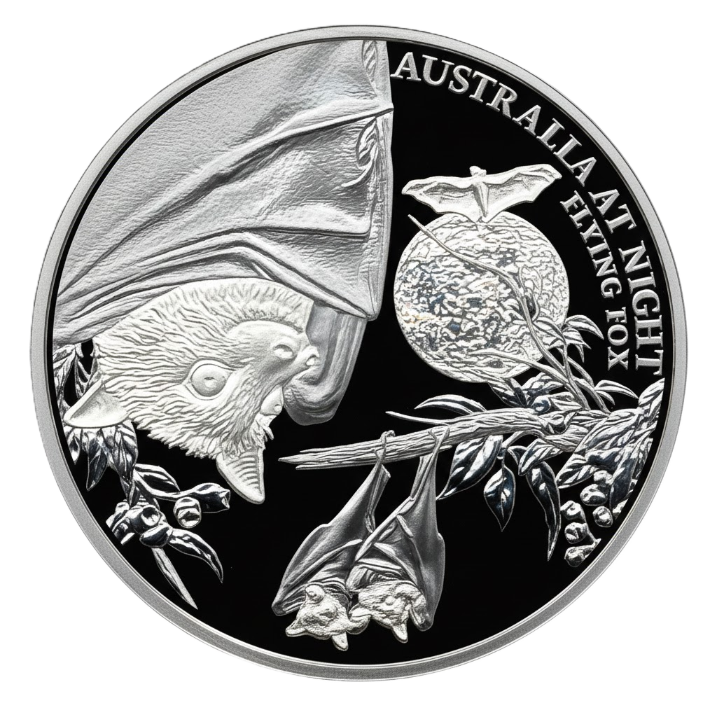 1 onza Niue 2023 - Murcielago