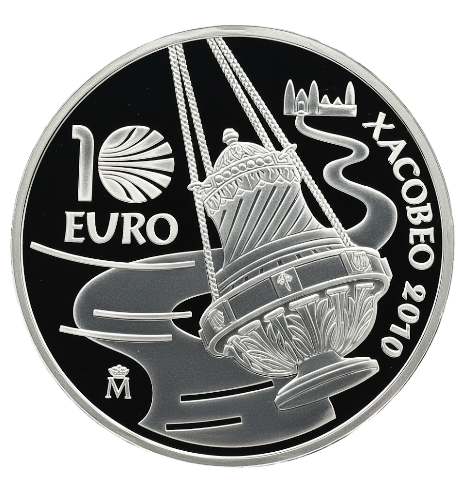 Proof 10 euro España 2010 - Xacobeo Galicia 2010