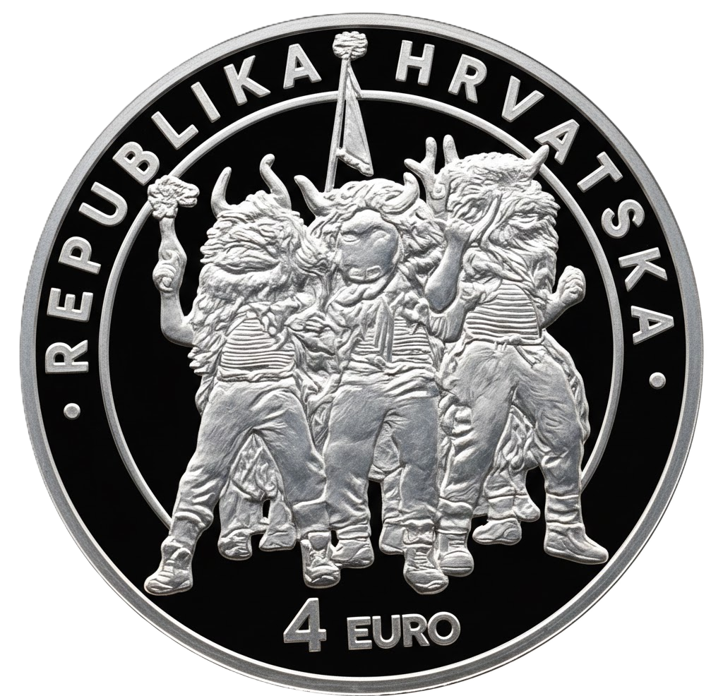 1 onza Croacia 2025 - Halubje Bell Ringers