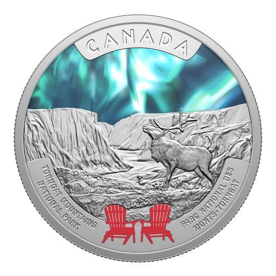 Proof 20 dolares Canada 2026 - Parque Nacional de las Montañas Torngat