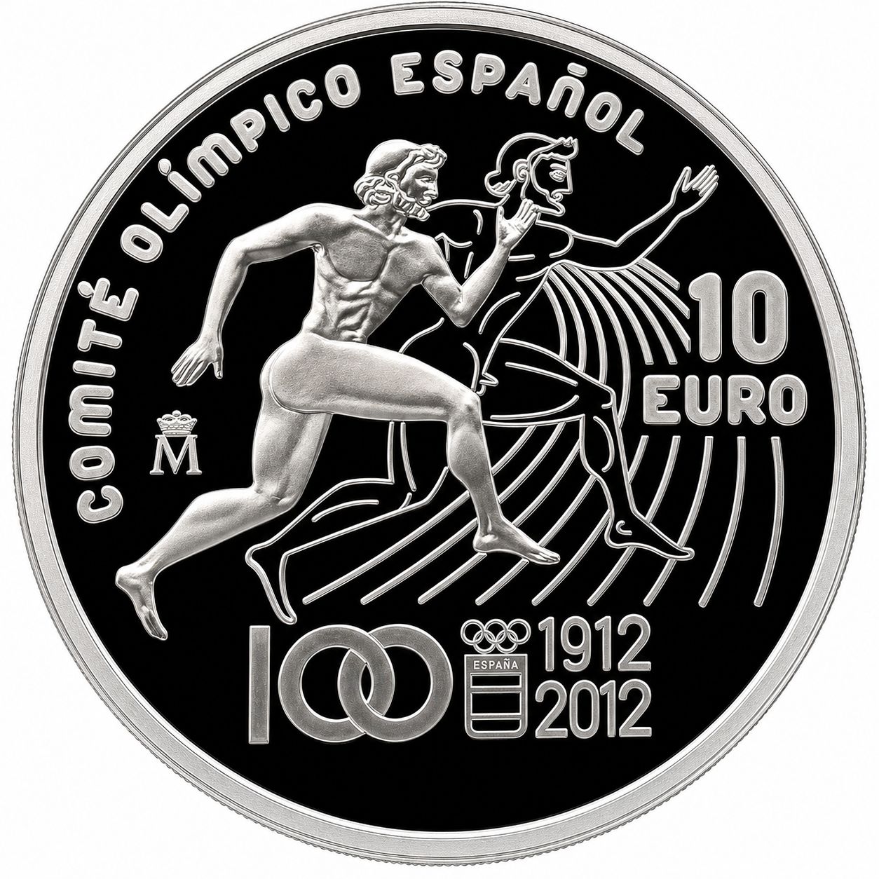 Proof 10 euro España 2012 - Comité Olímpico Español Proof 10 euro España 2012 - Comité Olímpico Español