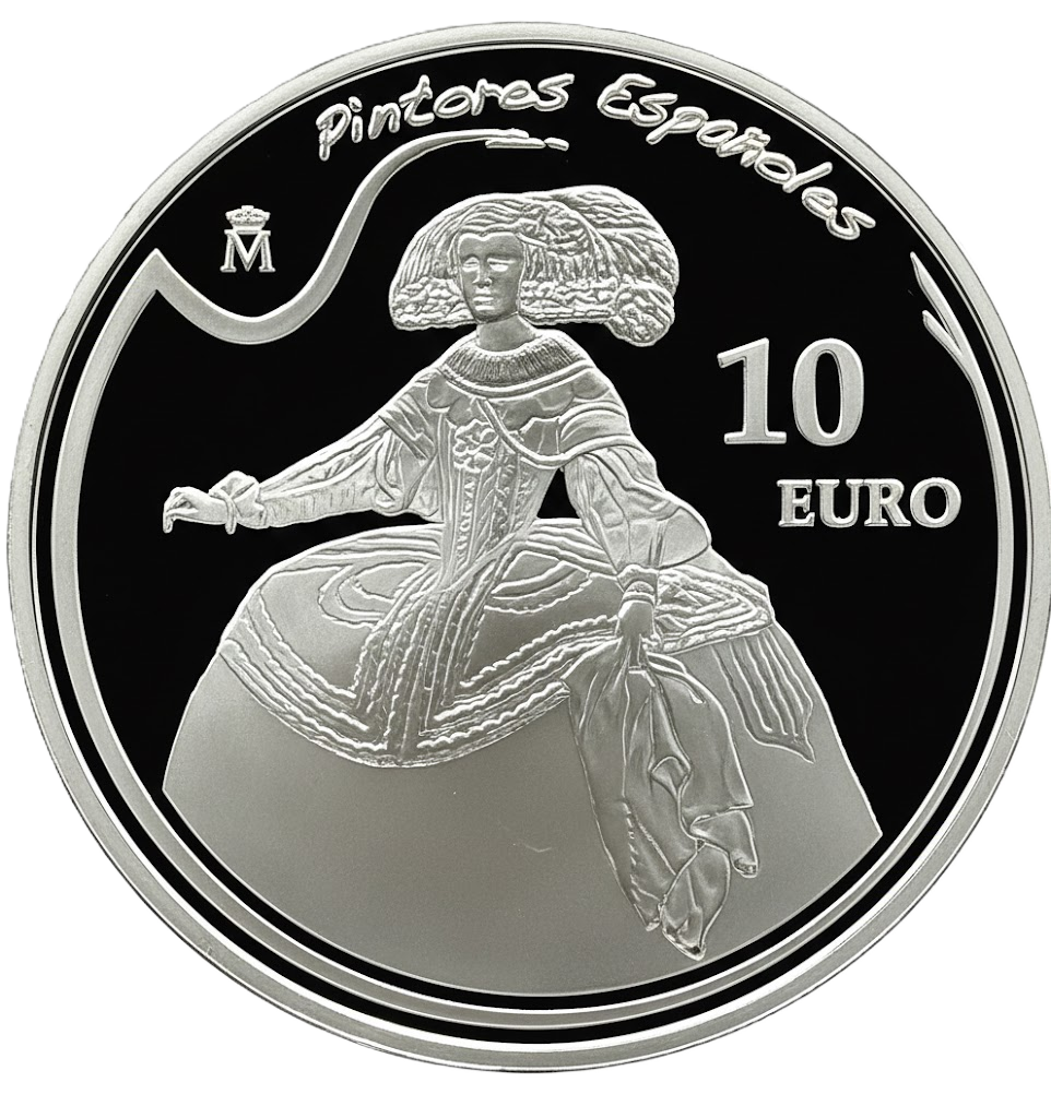 Proof 10 euro España 2008 - Velazquez