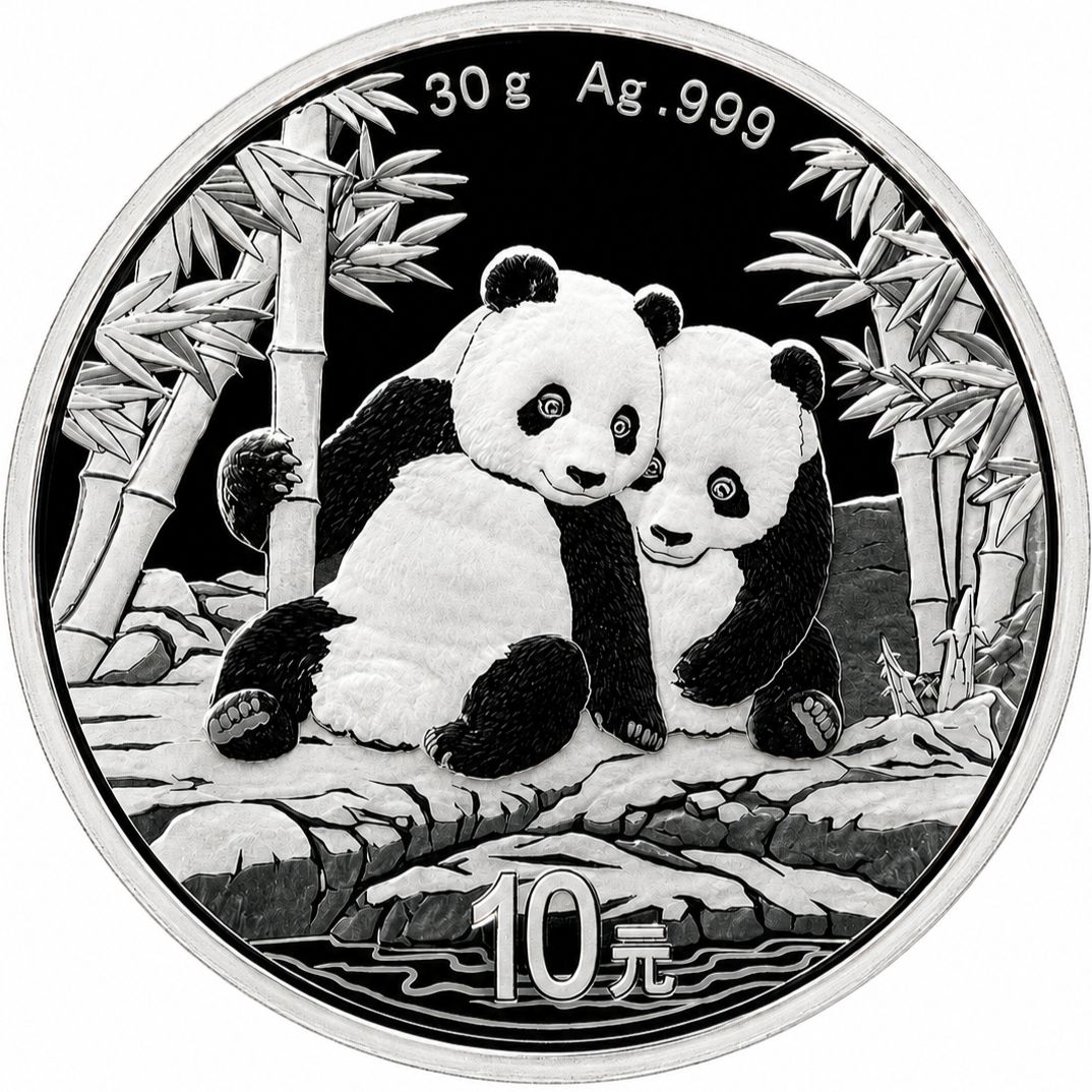 1 onza China 2026 - Panda