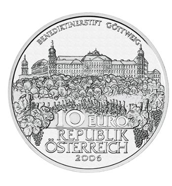 Proof 10 euro Austria 2006 - Abadía de Gottweig Proof 10 euro Austria 2006 - Abadía de Gottweig