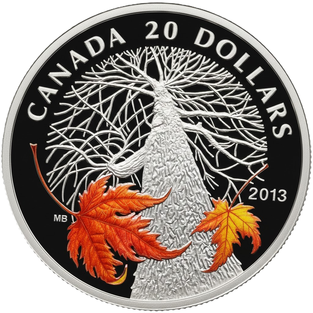 1 onza Canada 2013 - Maple Canopy Autumn