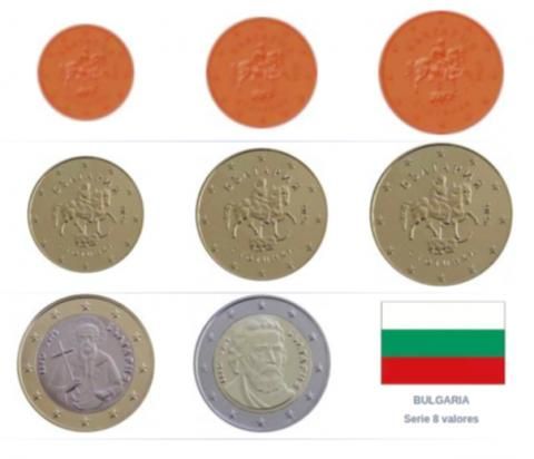 Serie 3,88 euro Bulgaria 2026
