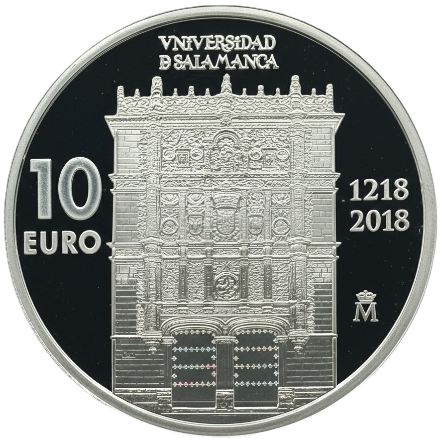 Proof 10 euro España 2018 - 800 Años Universidad de Salamanca