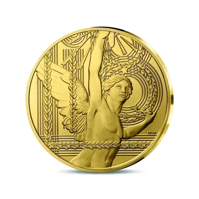 FDC 250 euro Francia 2026 - El genio francés - El genio de la libertad FDC 250 euro Francia 2026 - El genio francés - El genio de la libertad