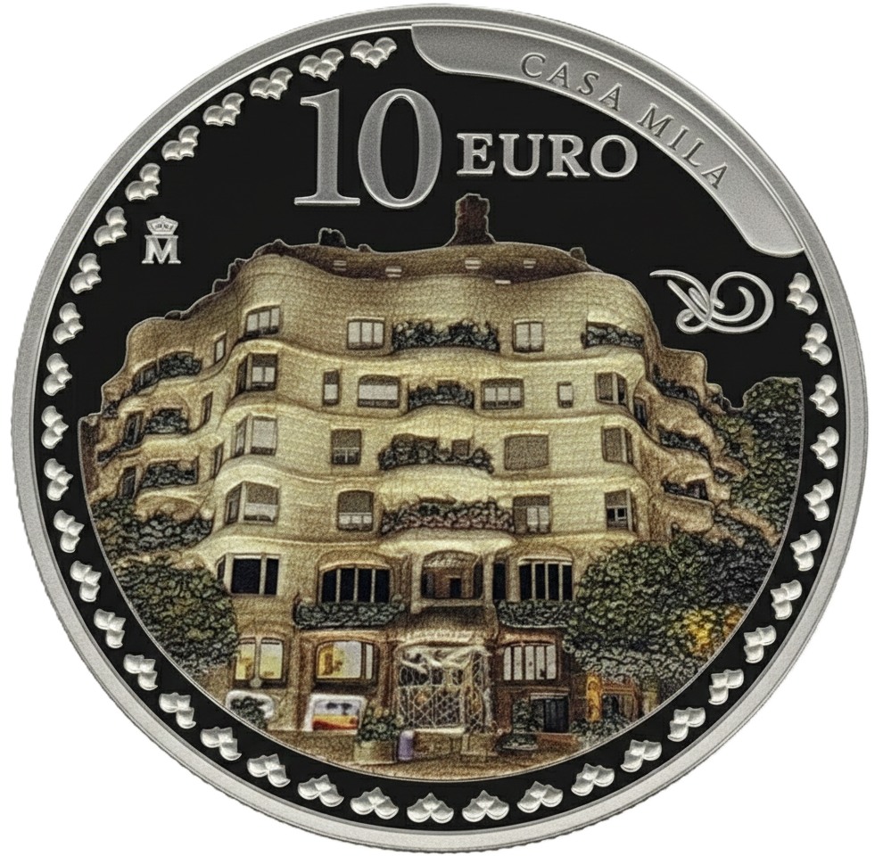 Proof 10 euro España 2026 - Casa Milà Proof 10 euro España 2026 - Casa Milà