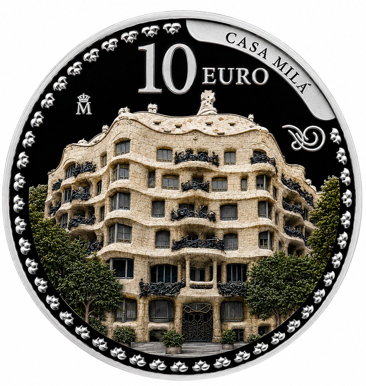 Proof 10 euro España 2026 - Casa Mila Proof 10 euro España 2026 - Casa Mila