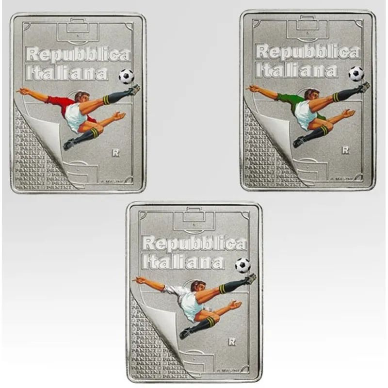 Proof 3x5 euro Italia 2022 - Panini