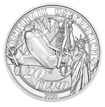 Proof 20 euro Austria 2020 - Viajes por encima de las nubes