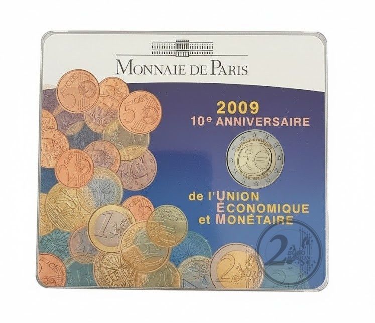 Coincard 2 euro Francia 2009 - Unión Económica y Monetaria Coincard 2 euro Francia 2009 - Unión Económica y Monetaria