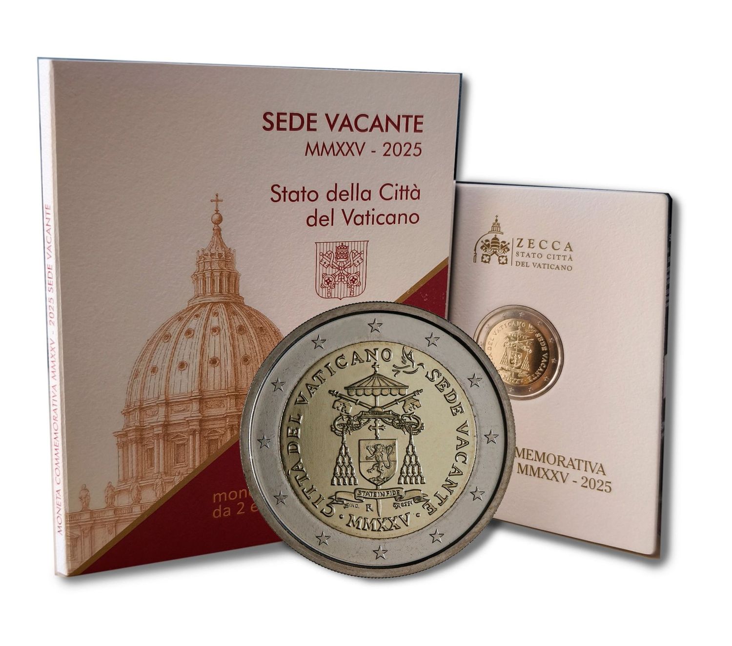 Cartera 2 euro Vaticano 2025 - Guglielmo Marconi Cartera 2 euro Vaticano 2025 - Guglielmo Marconi