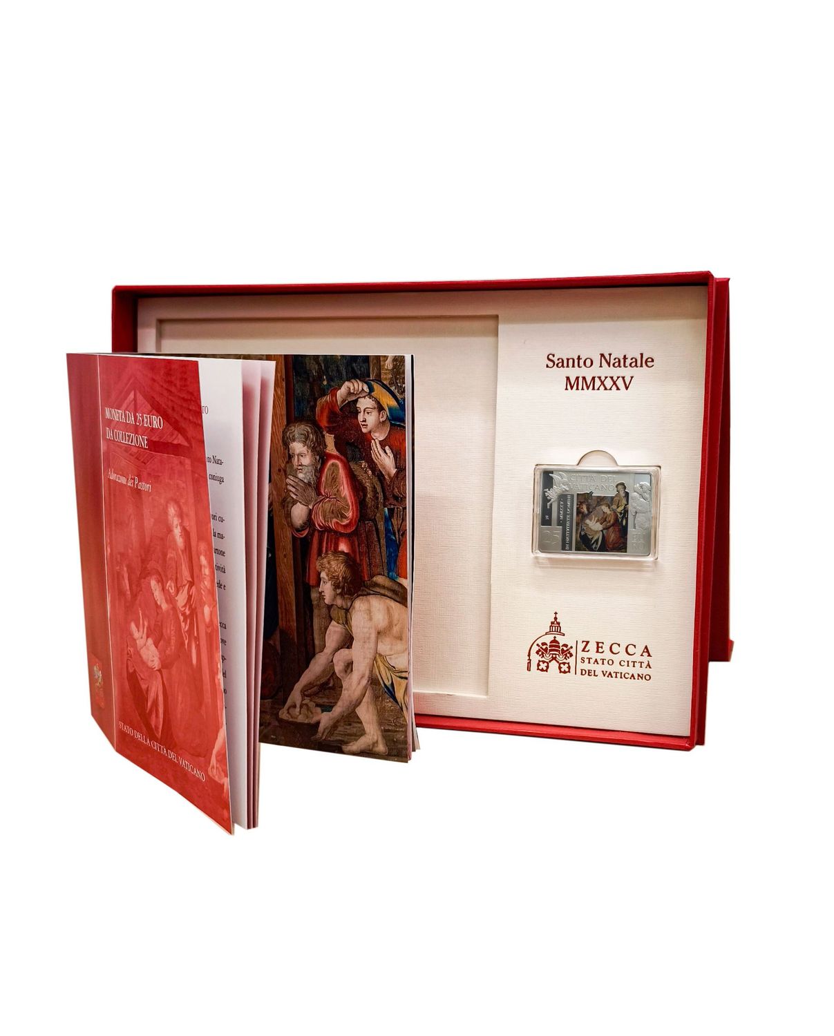 Proof 25 euro Vaticano 2025 - Santa Navidad MMXXV