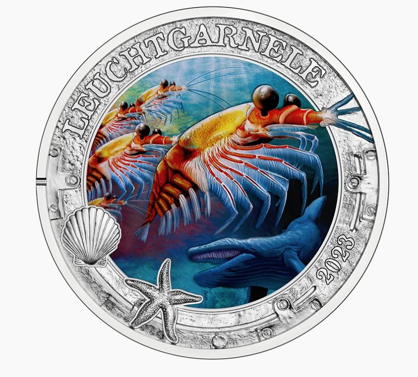 UNC 3 euro Austria 2023 - Krill ártico UNC 3 euro Austria 2023 - Krill ártico