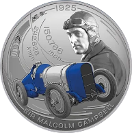 Proof 5 euro Malta 2025 - Señor Malcolm Campbell