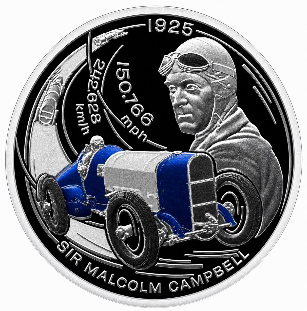 Proof 5 euro Malta 2025 - Señor Malcolm Campbell Proof 5 euro Malta 2025 - Señor Malcolm Campbell