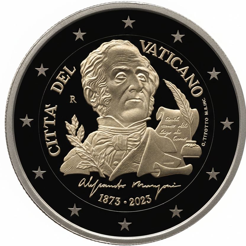 Proof 2 euro Vaticano 2023 - Manzoni