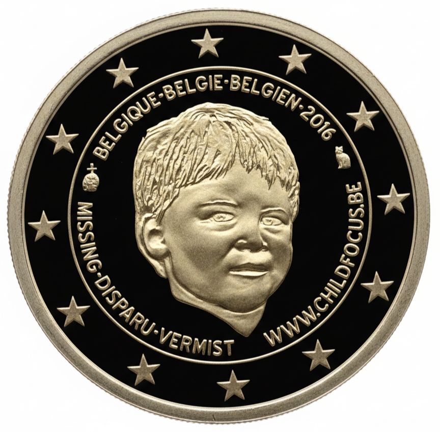 Proof 2 euro Belgica 2016 - Child Focus