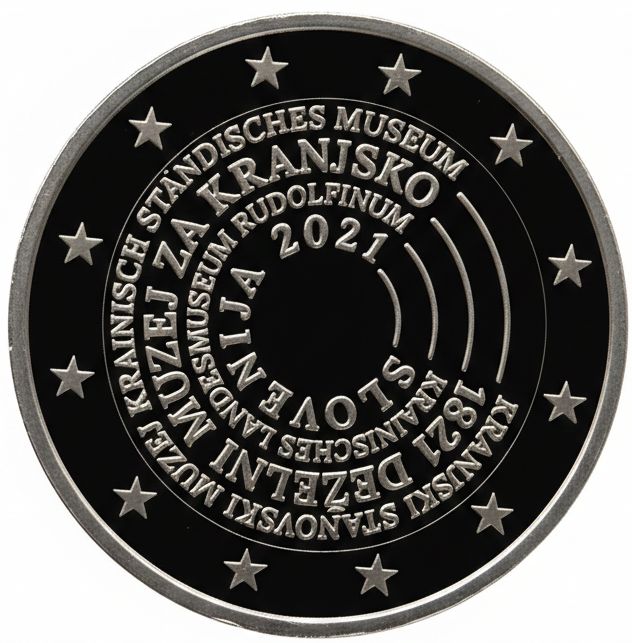 Proof 2 euro Eslovenia 2021 - Museo Regional de Carniola