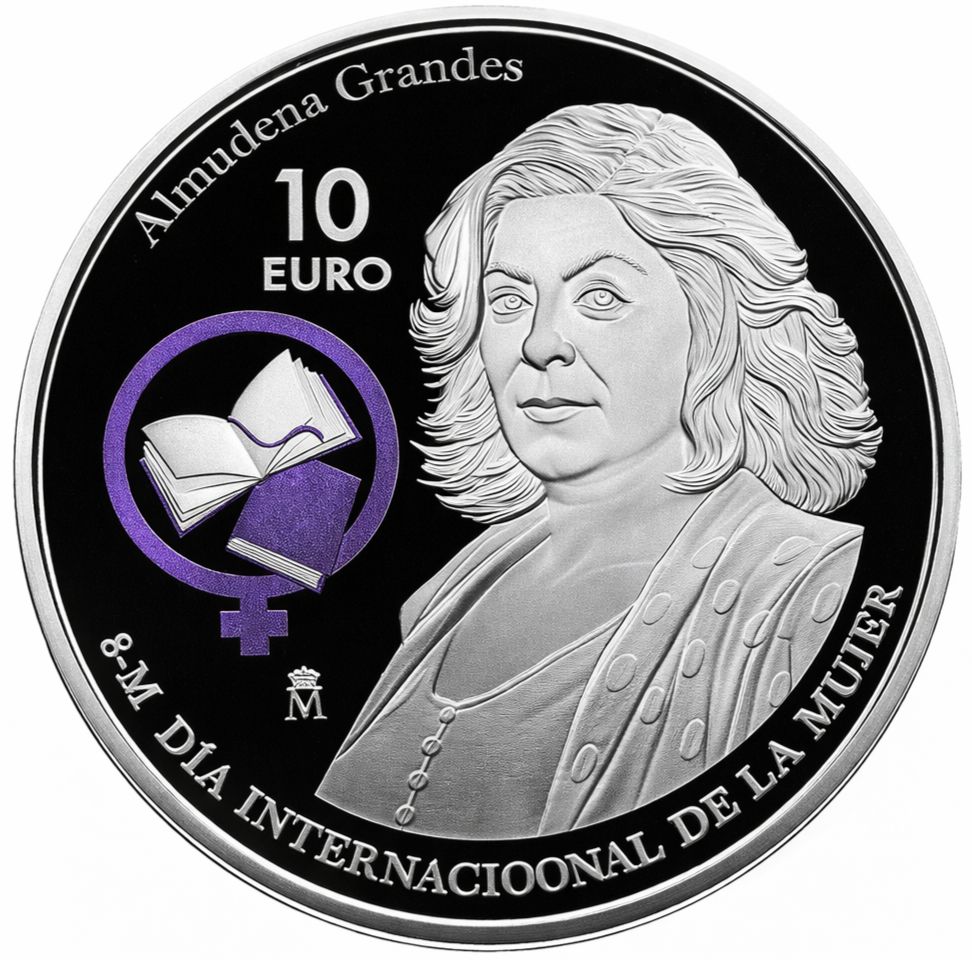 Proof 10 euro España 2026 - Almudena Grandes