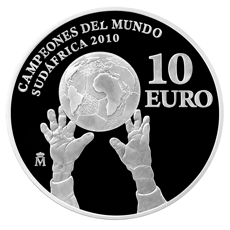 Proof 10 euro España 2010 - Fifa