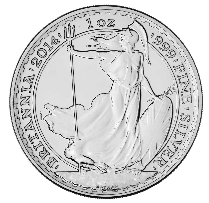 1 onza Reino Unido 2014 - Britannia 1 onza Reino Unido 2014 - Britannia