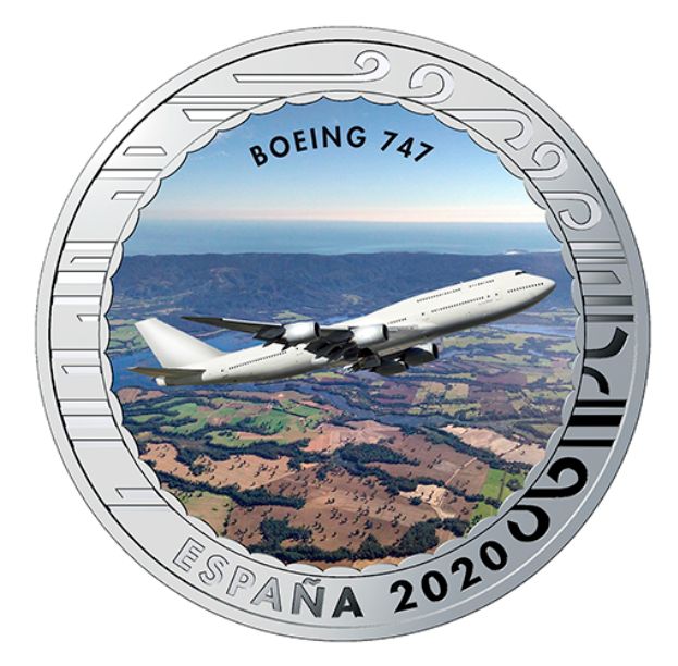 1,5 euro España 2020 - BOEING 747