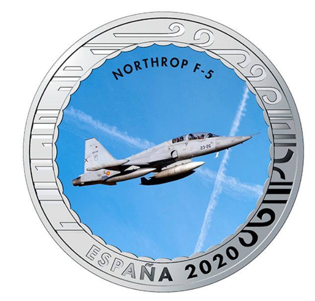 1,5 euro España 2020 - NORTHROP F-5
