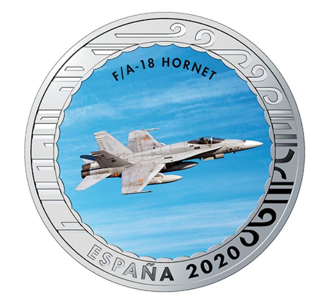 1,5 euro España 2020 - MCDONNELL DOUGLAS F-18 1,5 euro España 2020 - MCDONNELL DOUGLAS F-18